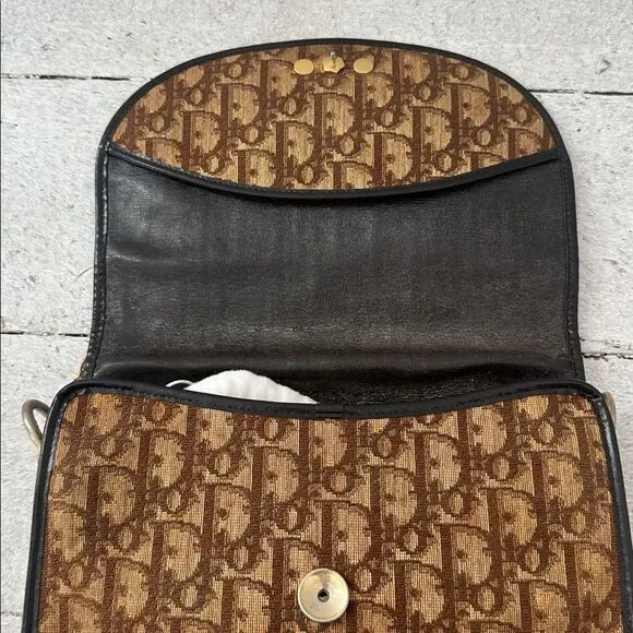Authentic Vintage Christian Dior Monogram Shoulder/Crossbody Handbag